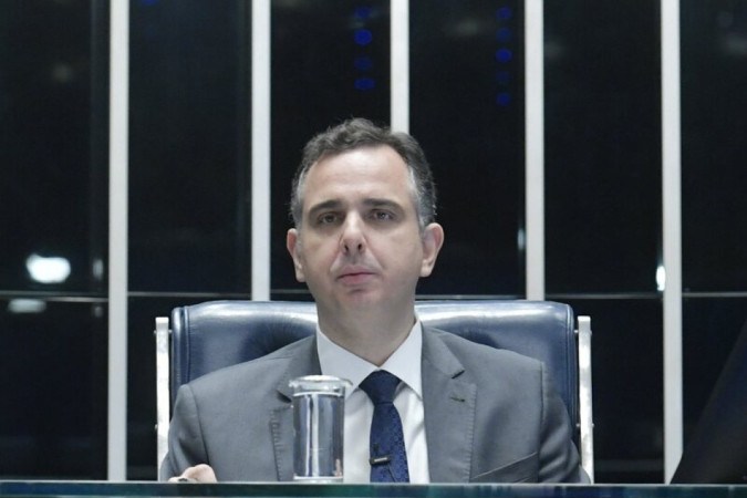 Segundo Rodrigo Pacheco, a descriminalização de drogas pelo Supremo Tribunal Federal é invasão de competência -  (crédito: Geraldo Magela/Agência Senado)