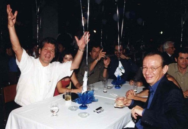  Paulo Pestana, Claudio Versiani, Carlos Marcelo, Francisco Amaral, entre outros na Festa de 40 anos do CB na AABB