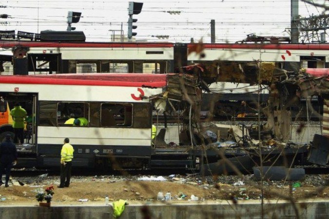 As explosões nos trens de Madrid deixaram 191 mortos e quase 2 mil feridos há 20 anos -  (crédito: Bruno Vincent / Getty)