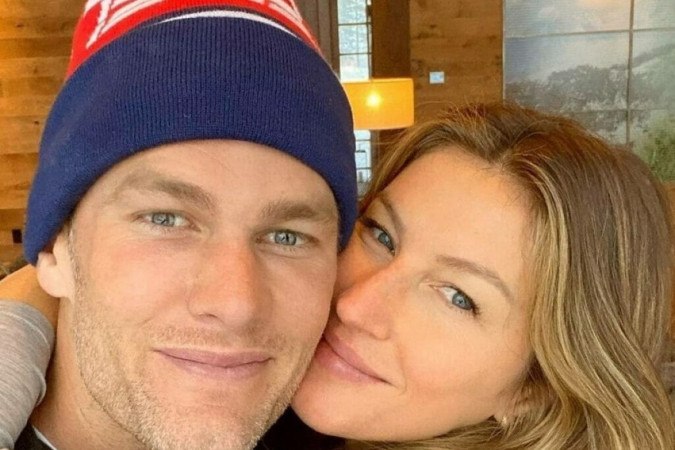 
Gisele Bündchen e Tom Brady -  (crédito: Reprodução/Instagram)