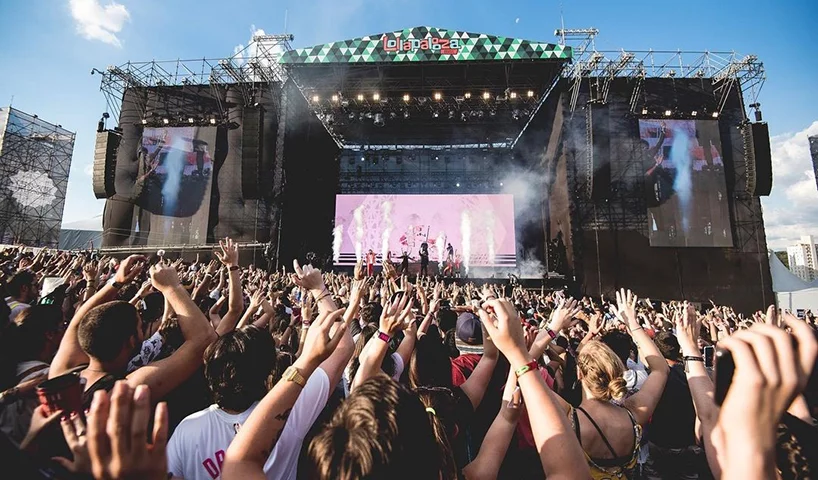 Entre os dias 22 de 24 de março acontece a 11ª edição do festival de música Lollapalooza Brasil, no autódromo de Interlagos, na zona sul de São Paulo. 
 -  (crédito: instagram/@lollapaloozabr)