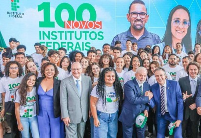 O anúncio ocorreu em evento no Palácio do Planalto -  (crédito: Ricardo Stuckert / PR )