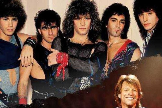 Streaming lança trailer e pôster de produção sobre Bon Jovi e sua banda  -  (crédito: Divulgação star Plus)