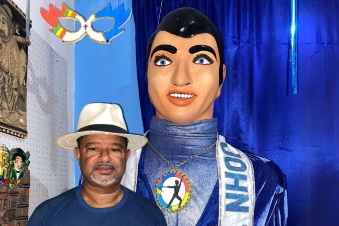 Eraldo Gomes, presidente da Troça Carnavalesca Mista John Travolta. 
