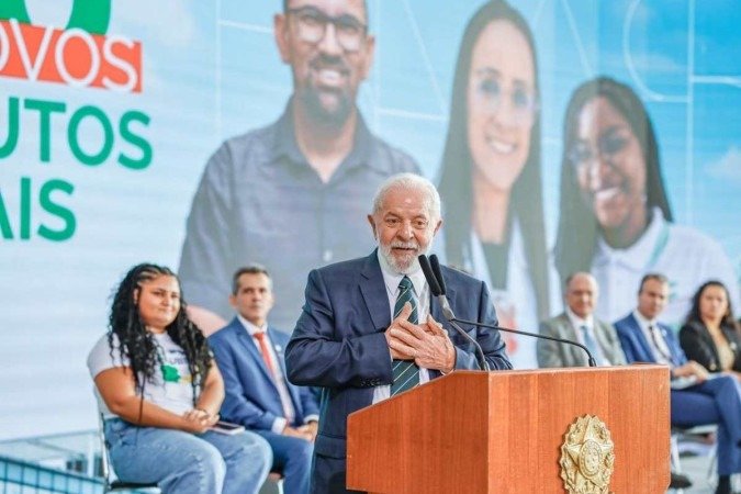 Para Lula, marca de 1.000 Institutos Federais pode ser atingida até 2026. Com os novos anúncios, serão 782 em funcionamento - (crédito: Ricardo Stuckert) Para Lula, marca de 1.000 Institutos Federais pode ser atingida até 2026. Com os novos anúncios, serão 782 em funcionamento - (crédito: Ricardo Stuckert)