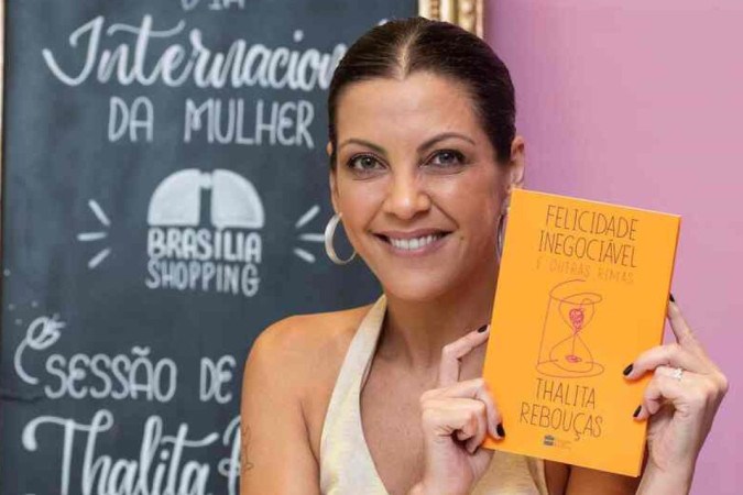 Thalita Rebouças é uma das escritoras mais renomadas do país -  (crédito:  Telmo Ximenes)