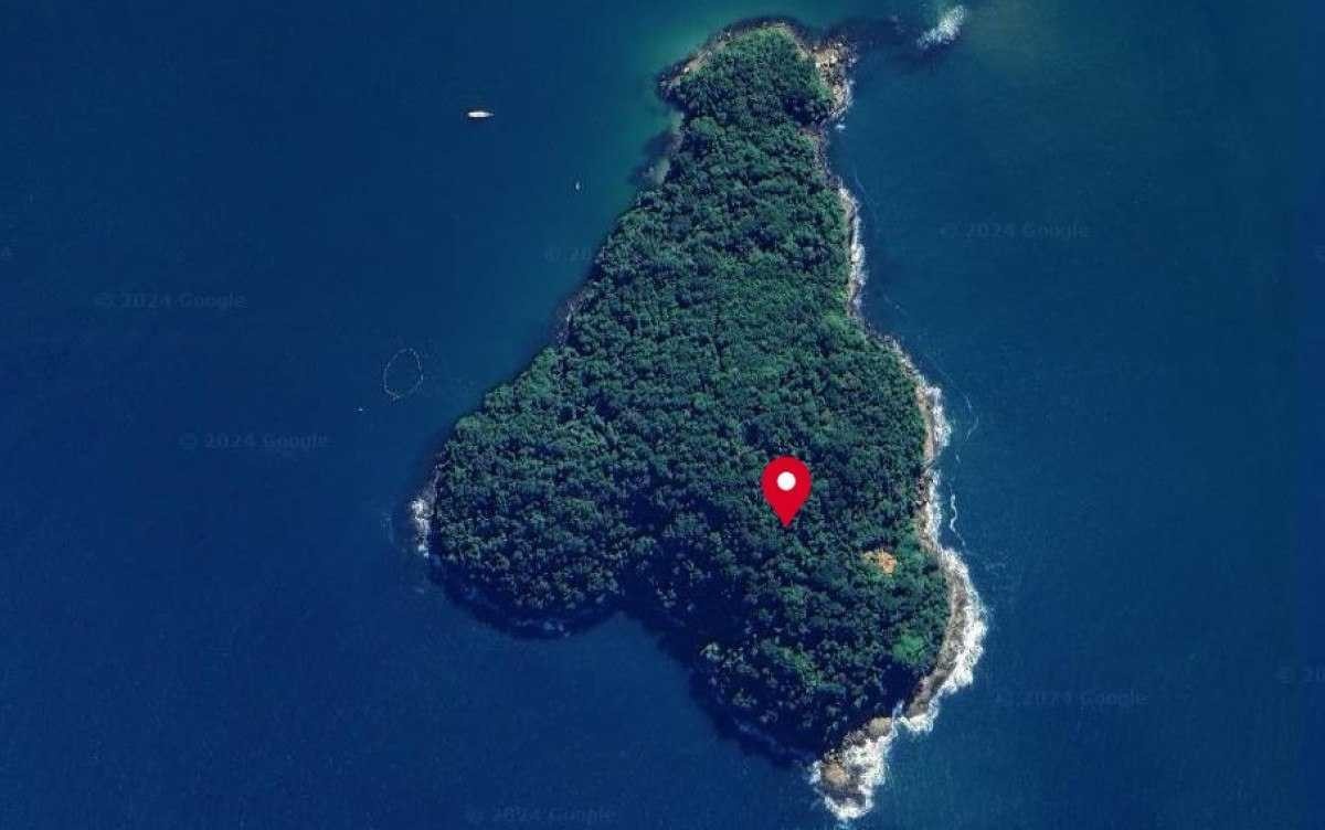 Ilha da Sororoca localizada no Rio de Janeiro