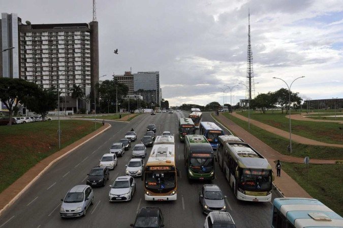  14/03/2024. Crédito: Minervino Júnior/CB/D.A Press. Brasil.  Brasilia - DF. Pontos da rodoviária mostrando o depois do Lockdown da Covid19.