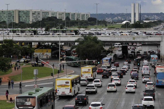 Rodoviária do Plano Piloto. -  (crédito: Minervino Júnior/CB/D.A.Press)