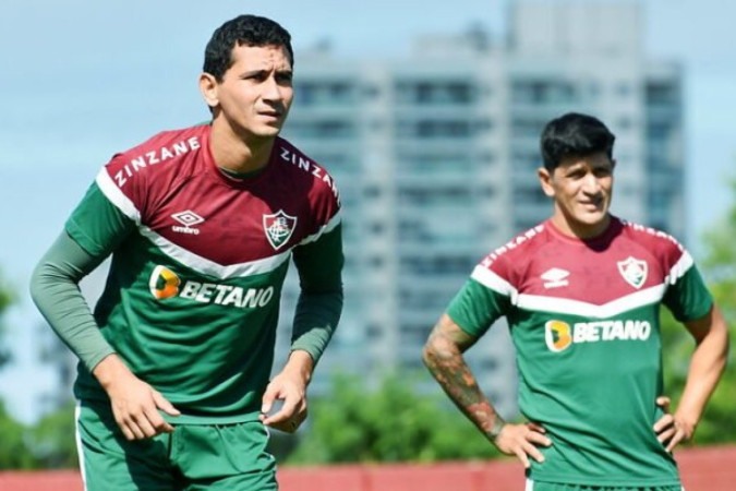 Ganso e Cano podem ser desfalques do Fluminense neste fim de semana decisivo pelo Carioca  -  (crédito:  Mailson Santana/Fluminense FC)