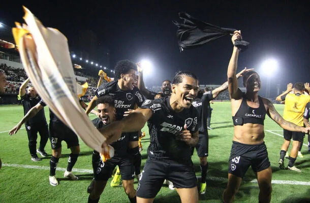 Botafogo comemora a passagem de ano em Bragança Paulista  -  (crédito: Foto: Vitor Silva/Botafogo)