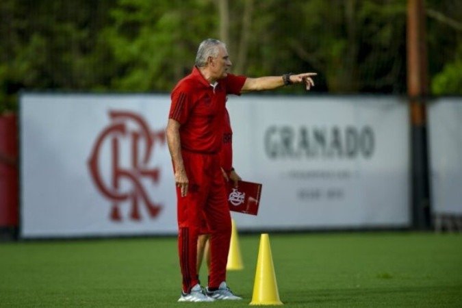 Flamengo se prepara para semifinal do Campeonato Carioca -  (crédito: Foto: Marcelo Cortes /CRF)