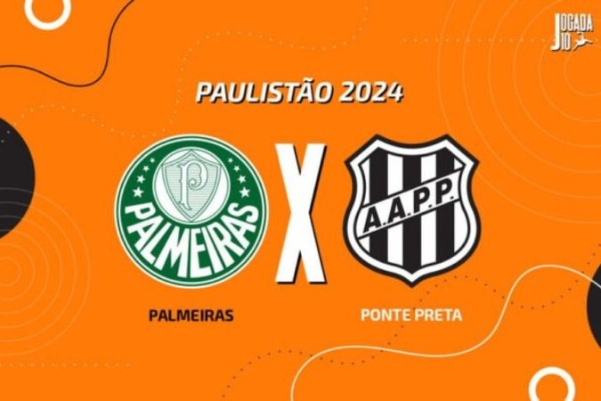 Palmeiras e Ponte Preta duelam pelas quartas de final do Paulistão - (crédito: Foto: Cesar Greco/Palmeiras) Palmeiras e Ponte Preta duelam pelas quartas de final do Paulistão - (crédito: Foto: Cesar Greco/Palmeiras)