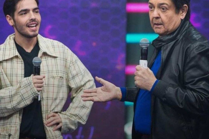 João Silva e Faustão - (crédito: Reprodução Band) João Silva e Faustão - (crédito: Reprodução Band)
