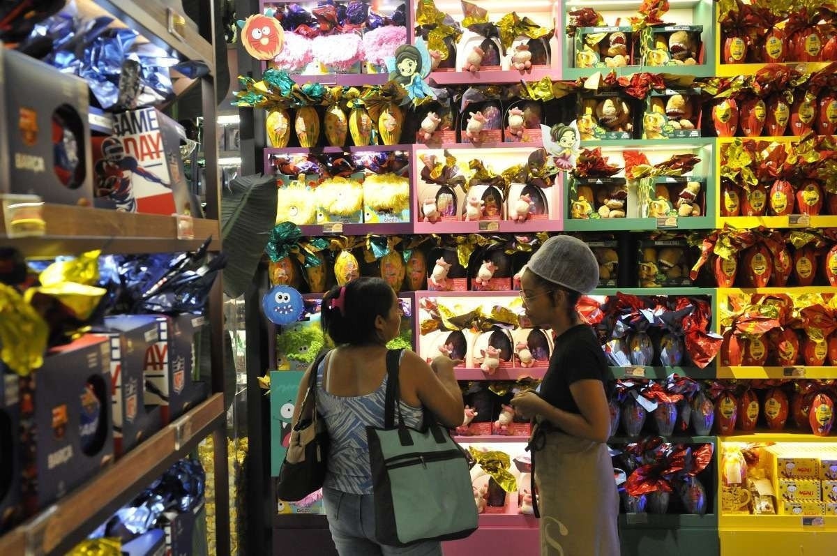 Páscoa anima comerciantes, que preveem aumento nas vendas em relação ao ano passado