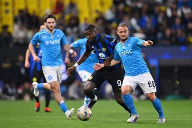 Inter de Milão conquistou a Supercopa da Itália sobre o Napoli nesta temporada - (crédito: Foto: Divulgação/Inter de Milão) Inter de Milão conquistou a Supercopa da Itália sobre o Napoli nesta temporada - (crédito: Foto: Divulgação/Inter de Milão)