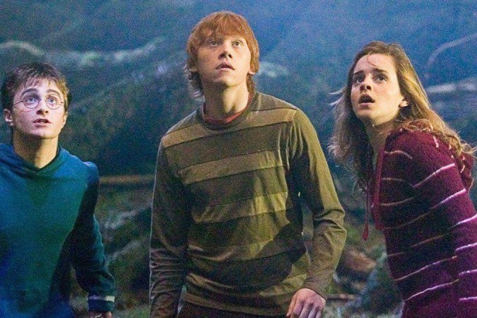 Rupert Grint, Emma Watson e Daniel Radcliffe estrelaram os filmes de <em>Harry Potter</em> -  (crédito: Alamy)