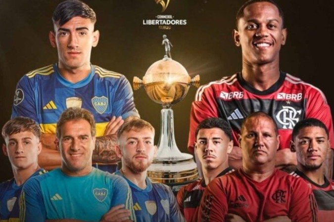 Flamengo venceu todos os seus jogos, inclundo a virada, 2 a 1, sobre o Rosario, da Argentina, na semifinal - (crédito: Foto: Staff Images/Conmebol) Flamengo venceu todos os seus jogos, inclundo a virada, 2 a 1, sobre o Rosario, da Argentina, na semifinal - (crédito: Foto: Staff Images/Conmebol)