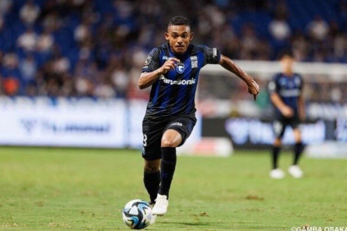 Dawhan marcou seu primeiro gol na temporada -  (crédito: Foto: Divulgação/Gamba Osaka)