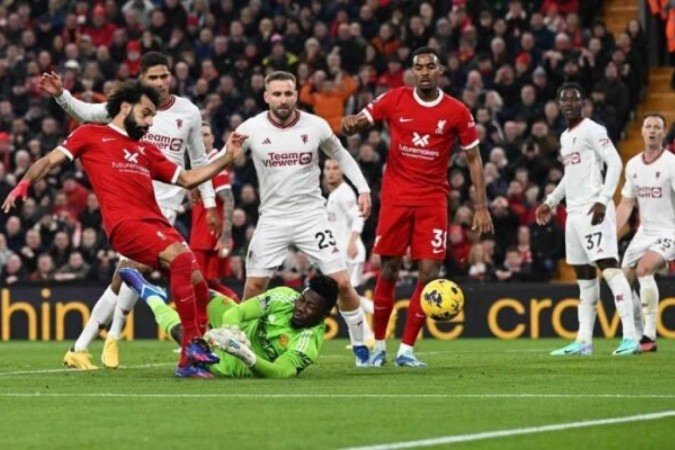 Liverpool e Manchester United empataram em 0 a 0 no único clássico desta temporada -  (crédito: Foto: Divulgação/Liverpool)