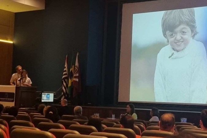 O filho do casal Natália Jereissati e Igor Cunha nasceu com síndrome de Apert -  (crédito: Ingrid Soares/ CB/D.APress)