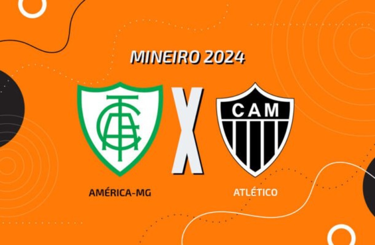 América-MG x Atlético: onde assistir, escalações e arbitragem