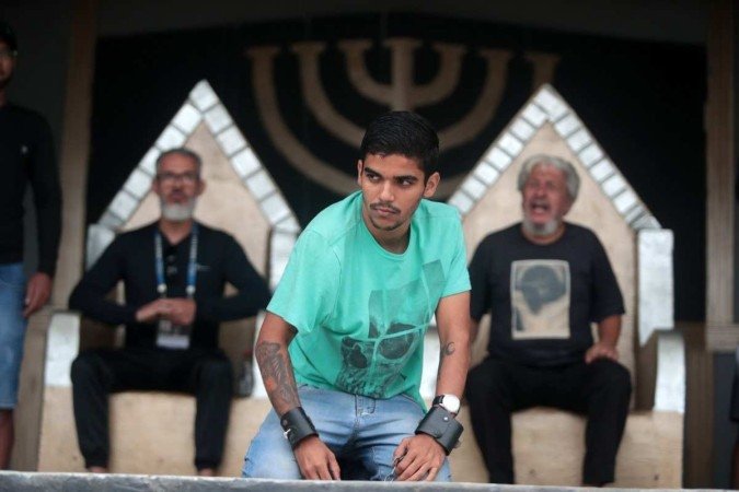  17/03/2024 Crédito: Luis Nova/CB. Via Sacra.  Ensaio no Morro da Capelinha.