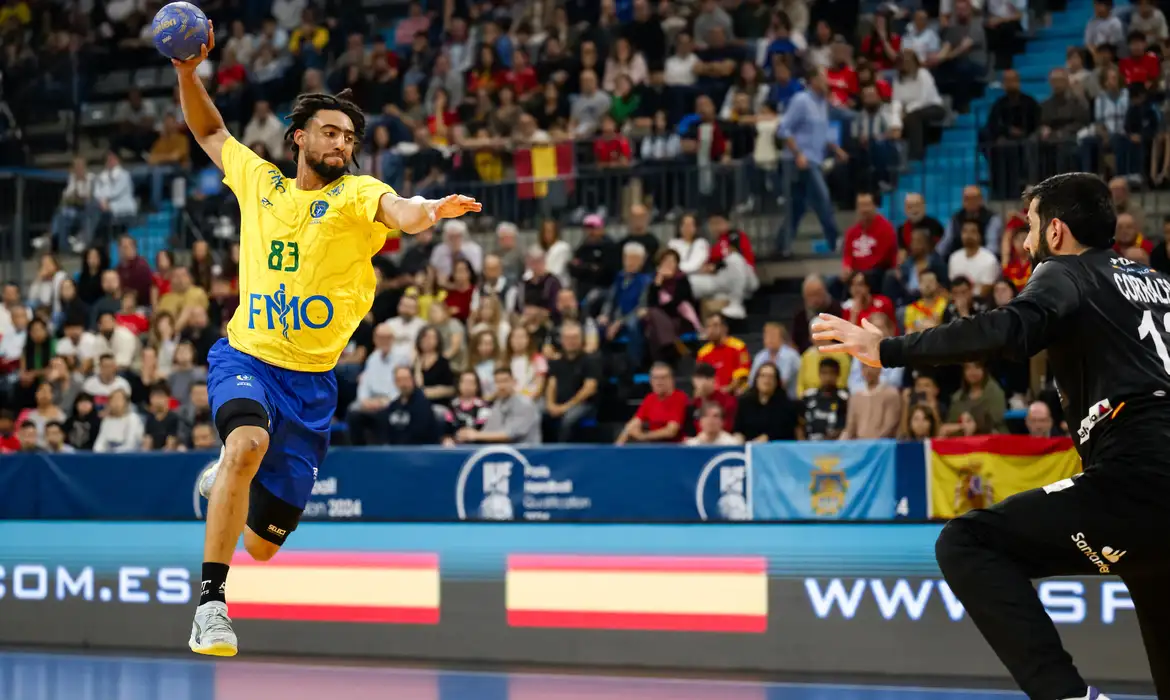 Seleção masculina de handebol fica fora dos Jogos de Paris -  (crédito: EBC)