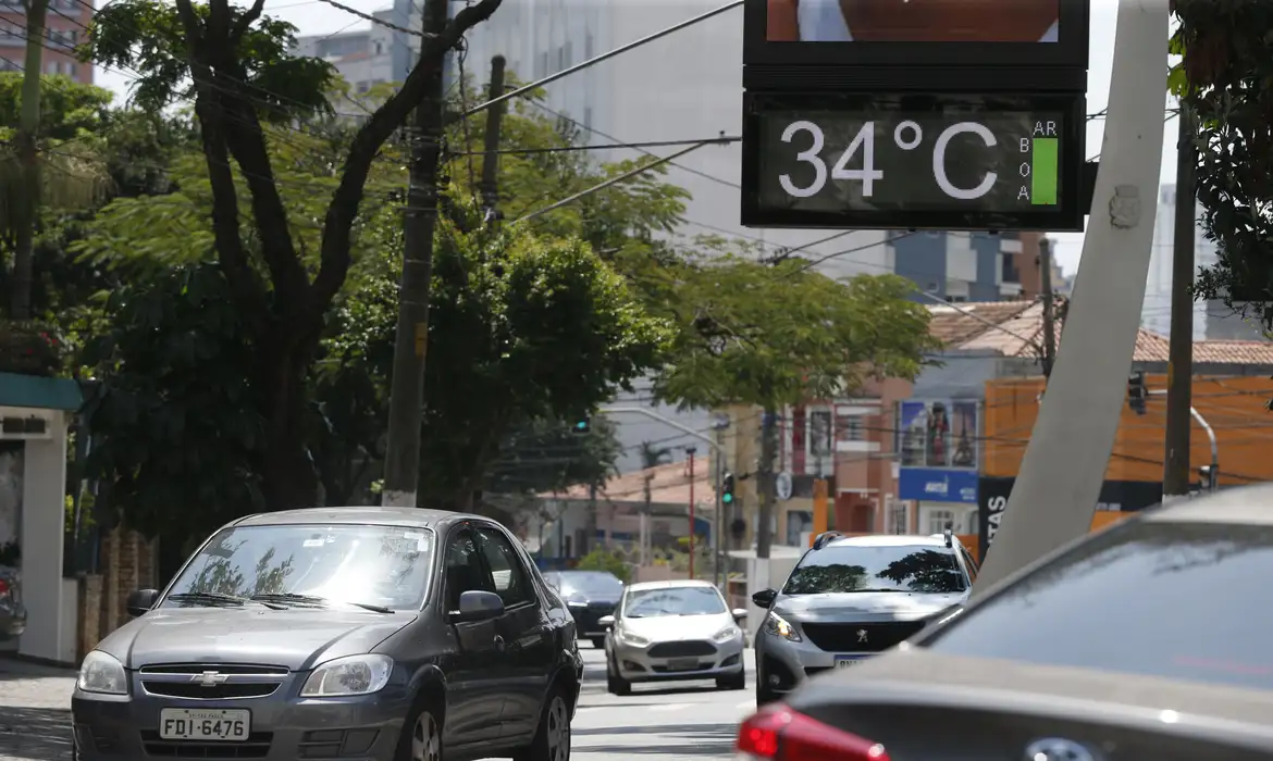 São Paulo tem madrugada mais abafada do ano -  (crédito: EBC)