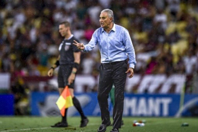Sob o comando do Flamengo, Tite conquistou a melhor campanha do Carioca na primeira fase e consequentemente a Taça Guanabara -  (crédito: Foto: Marcelo Cortes/Flamengo)