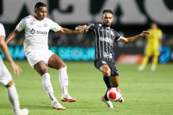 Santos e Corinthians vão fazer jogo-treino no próximo final de semana -  (crédito: Foto: Fernanda Luz/Ag. Paulistão)