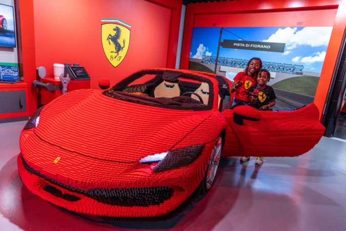 Legoland Florida: diversão em família com a novidade LEGO Ferrari Build and Race -  (crédito: Uai Turismo)