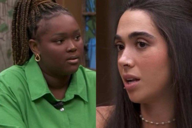 Raquele e Giovanna Lima - (crédito: Reprodução TV Globo) Raquele e Giovanna Lima - (crédito: Reprodução TV Globo)