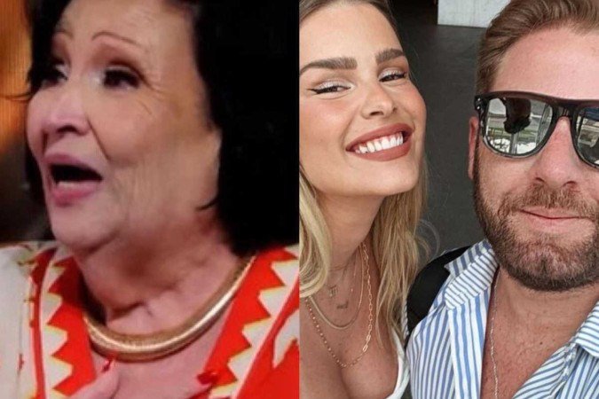 Dona Déa, Sérgio Tristão e Yasmin Brunet - (crédito: Reprodução Instagram) Dona Déa, Sérgio Tristão e Yasmin Brunet - (crédito: Reprodução Instagram)