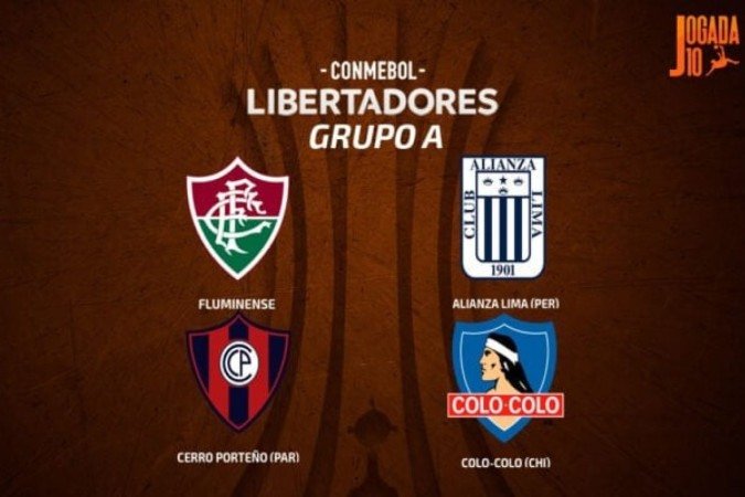 O Fluminense, atual campeão da Libertadores, encabeça o Grupo A da edição 2024 do torneio -  (crédito:  Foto: Arte Jogada10)
