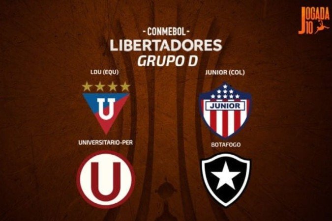 Alvinegro estreia na competição em 3 de abril contra o Junior Barranquilla -  (crédito: Jogada 10)