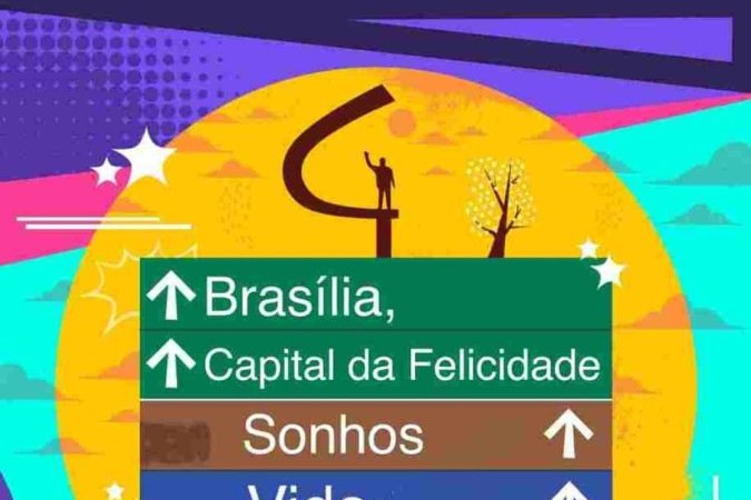 A arte que melhor representar Brasília como capital da felicidade será a campeã -  (crédito: Material cedido ao Correio)