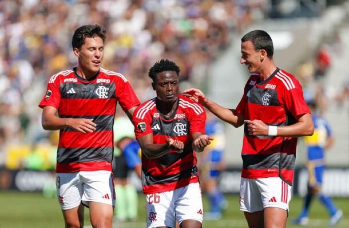 Sub-20 do Flamengo recebeu vídeos de Zico e Gabigol antes de final da Libertadores