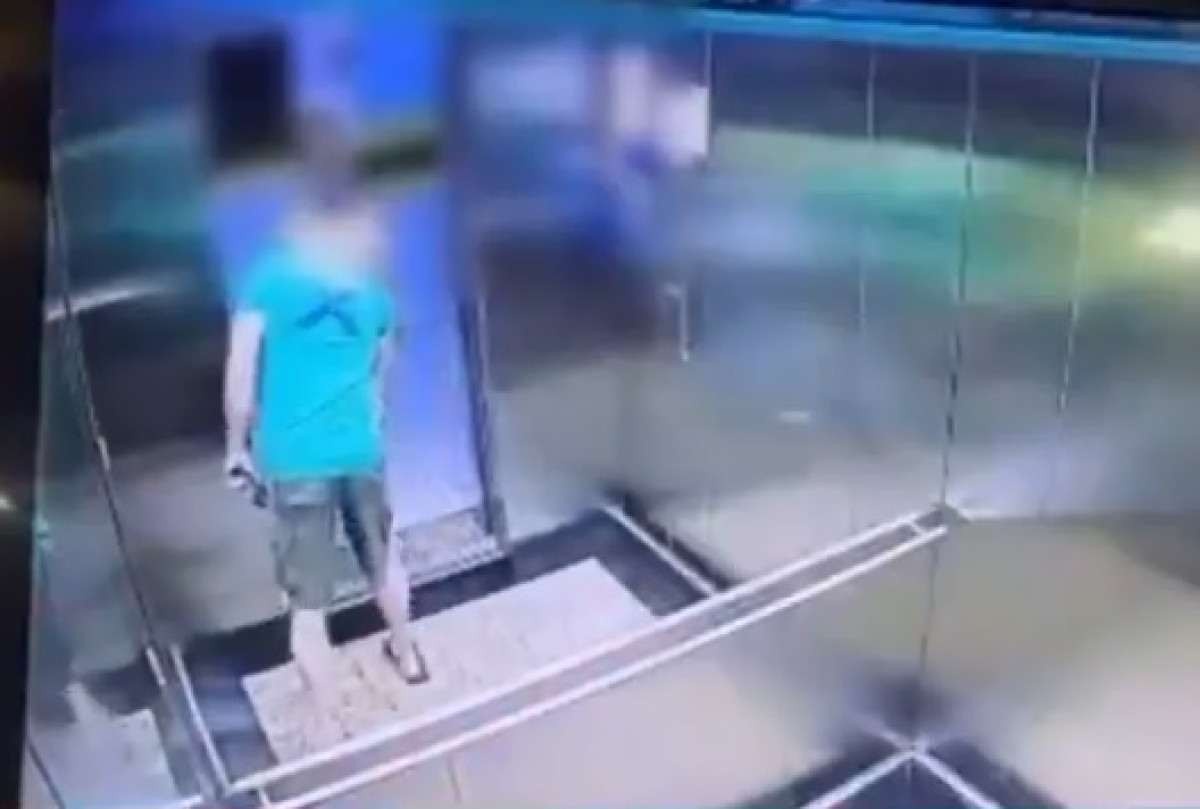 Vídeo flagra ataque sexual em elevador