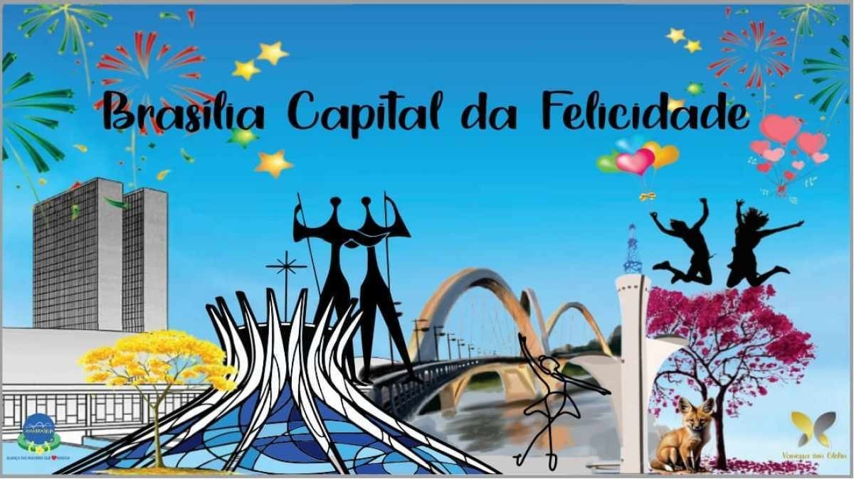 A arte que melhor representar Brasília como capital da felicidade será a campeã