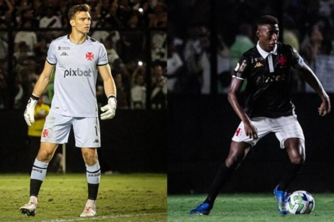 Léo Jardim tem contrato com o Vasco até 2025, mas deve renovar -  (crédito: Foto: Leandro Amorim/Vasco da Gama)