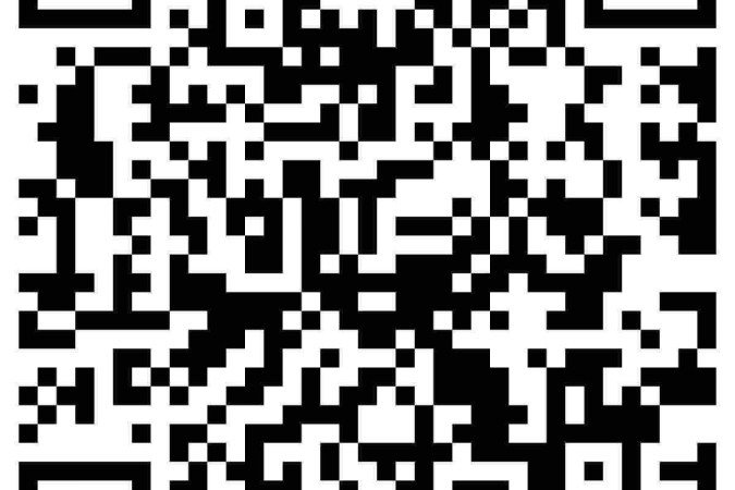 Aponte a câmera do seu celular para o QR Code e assista ao momento da prisão de Dignora Hernández