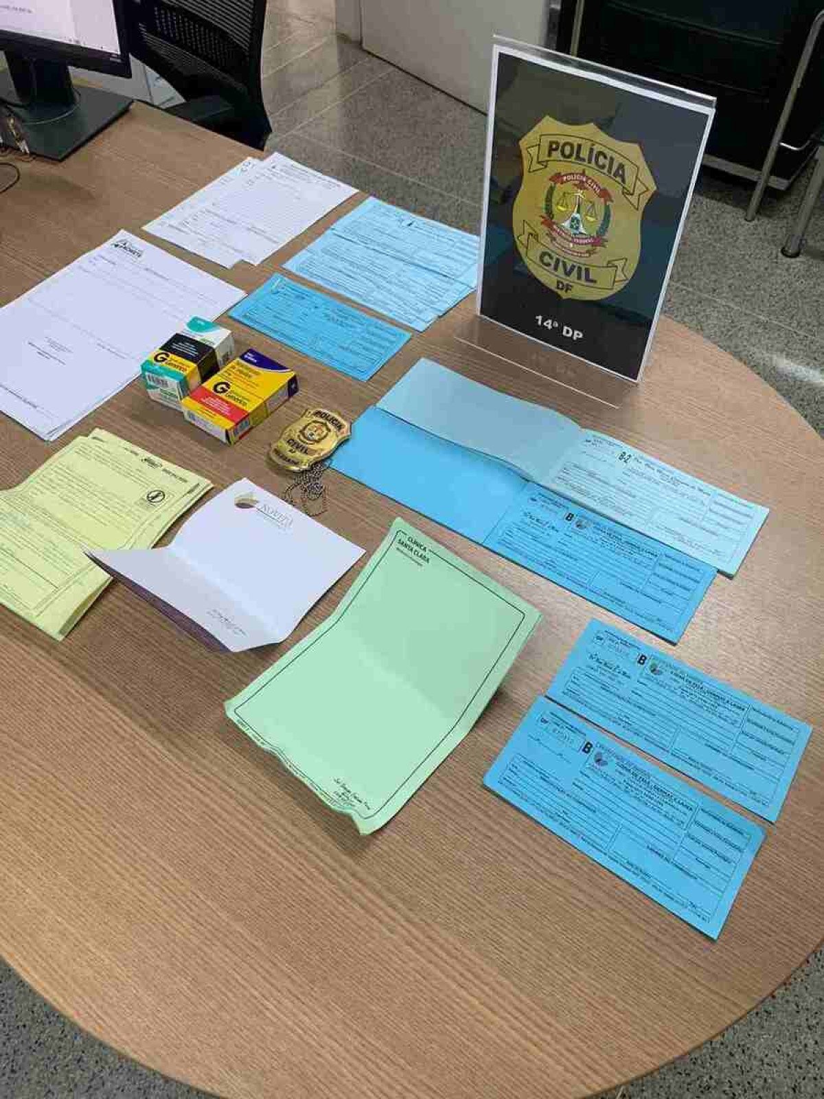 Há a suspeita que as receitas médicas sejam falsas