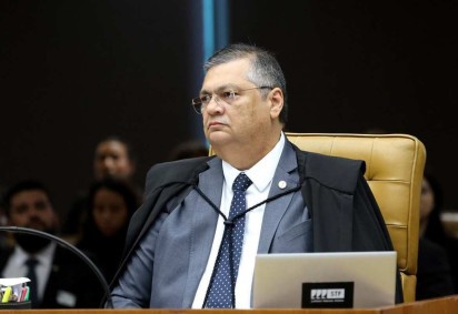 Postagens falsas associam o ministro Flávio Dino, do STF, ao assassinato de Marielle Franco -  (crédito: Gustavo Moreno/SCO/STF)