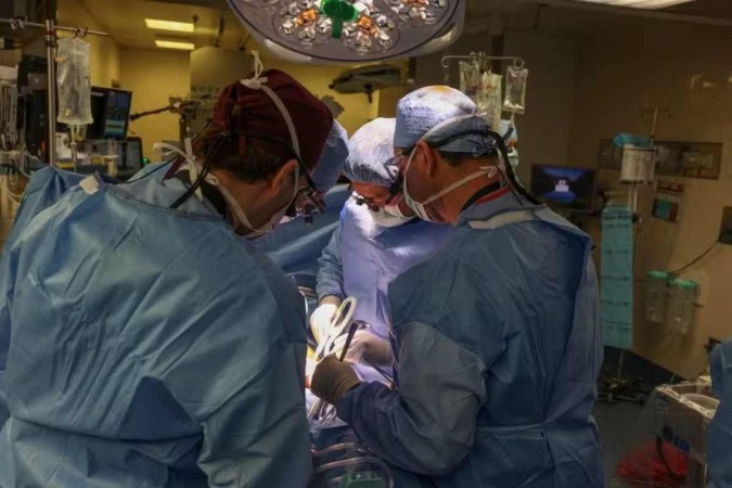 A pesquisa para a realização do transplante vinha sendo desenvolvida havia cinco anos pela equipe do hospital -  (crédito: Massachussets General Hospital/Divulgação)