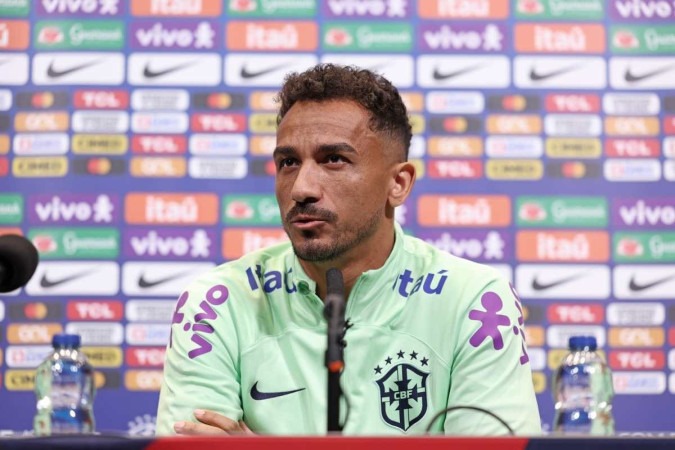 O jogador foi questionado diretamente sobre os casos dos jogadores, que já vestiram a camiseta do Brasil em várias ocasiões -  (crédito: Rafael Ribeiro / CBF)