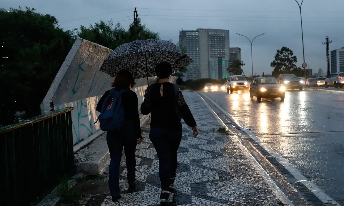 Entenda como índice pluviométrico dimensiona água da chuva -  (crédito: EBC)