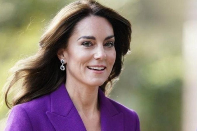 Kate Middleton divulgou um vídeo sobre seu estado de saúdo -  (crédito: BBC STUDIOS)