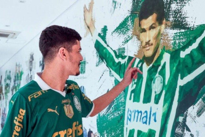 Rômulo será jogador do Palmeiras após o término do Paulista -  (crédito: Foto: Fabio Menotti/Palmeiras)