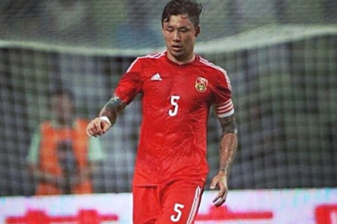 Capitão da seleção disse que não jogará mais pela equipe após empate com Singapura -  (crédito: Foto: Reprodução instagram @victoryzhanglinpeng)